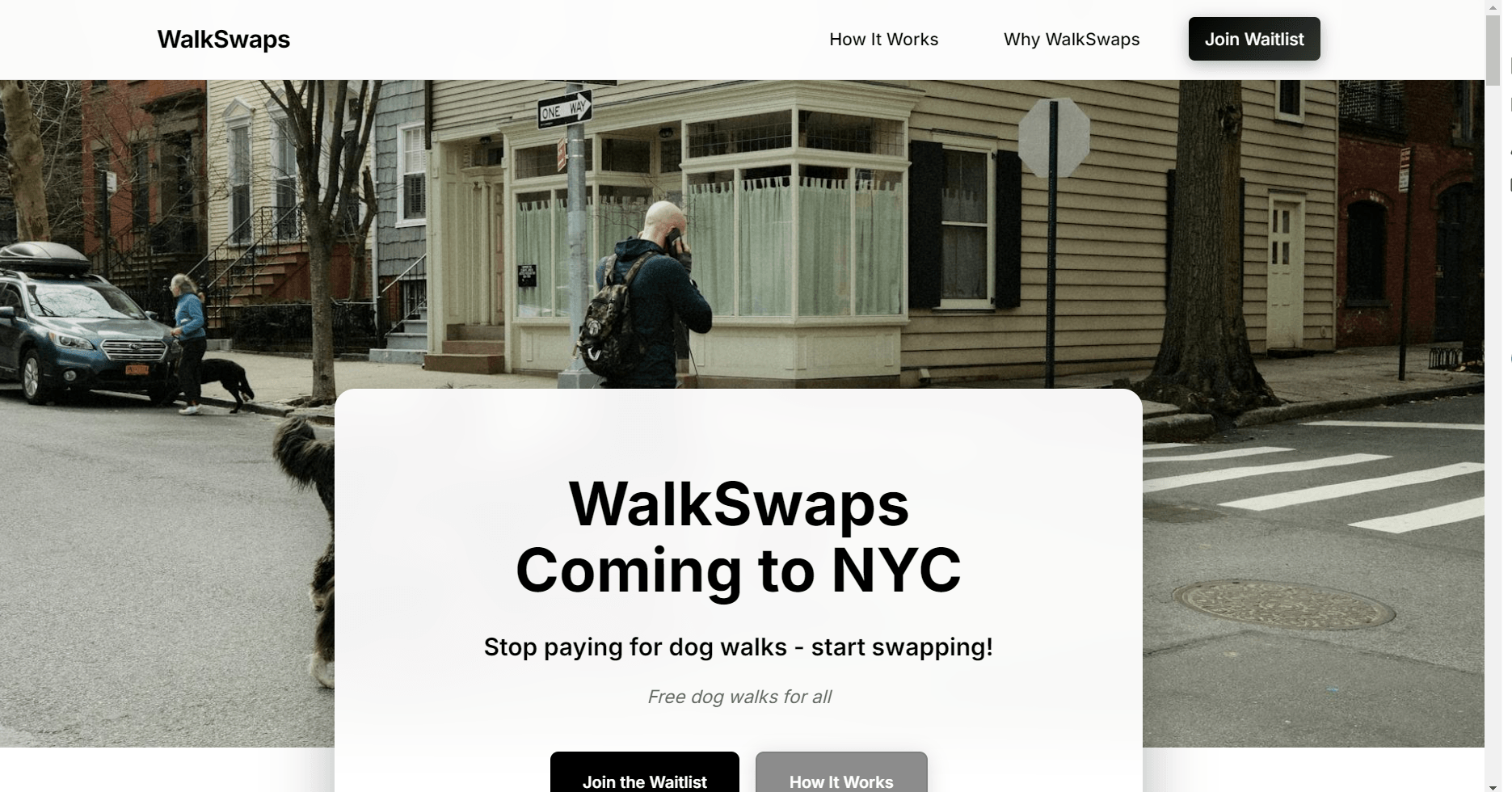 WalkSwaps project showcase